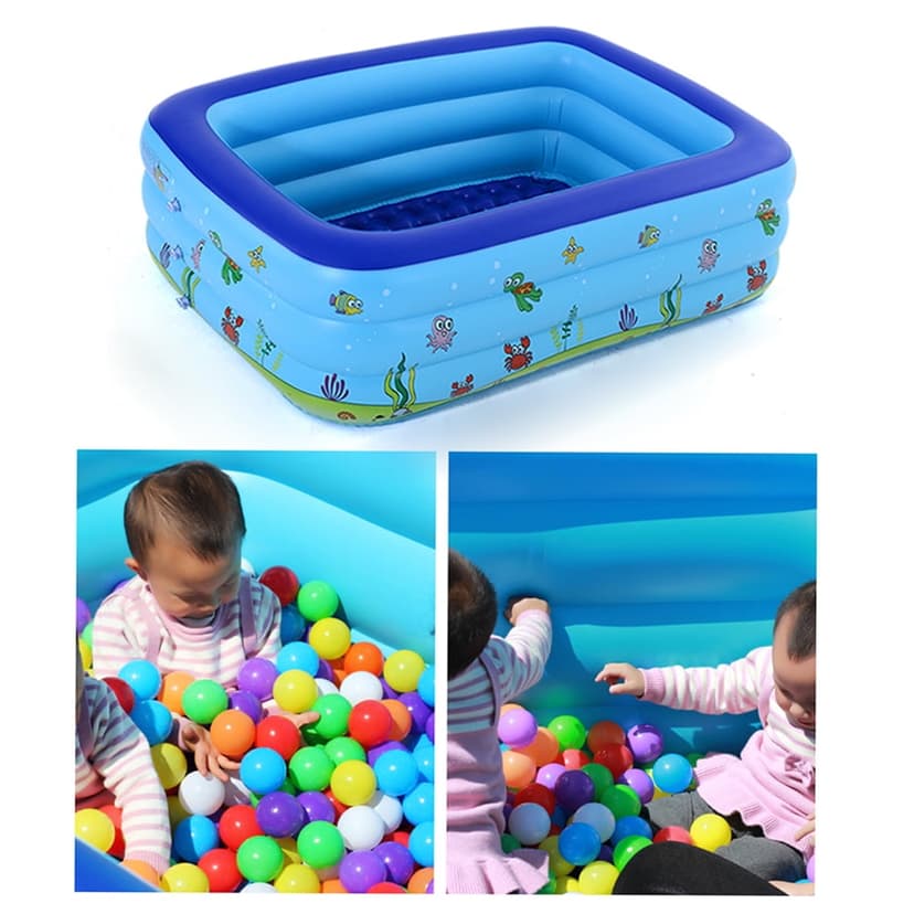 Swimming Portable Swimming Pool Inflatable Baby Swimming Pool Outdoor Children Basin Kid Bathtub