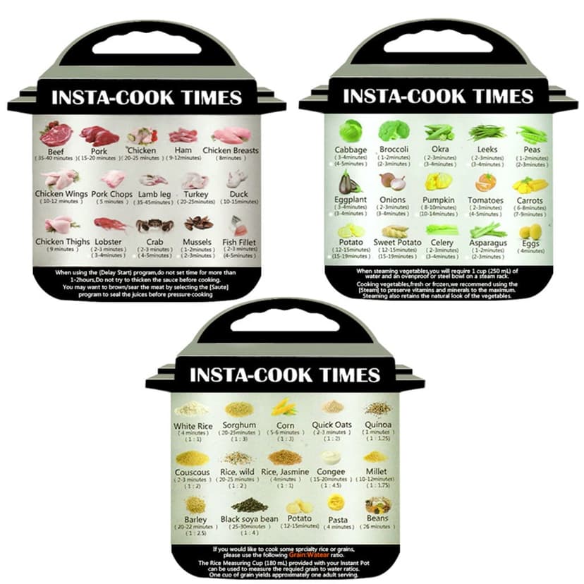 Boutique Clearance! Pot Sheet Cheat Cooking Cooking Schedule 3Pcs for Instant Food Kitchen,Dining & Bar