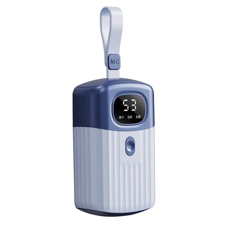 Portable Clothes Dryer Machine, Compact Electric Dryer for Apartments Dorms RV Travel, Foldable Fast Drying with Adjustable Timer, Quiet 360 Hot Air for Laundry Shoes Tow