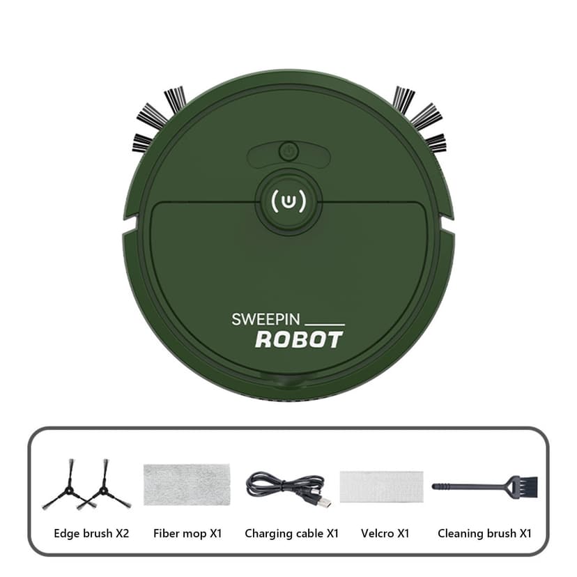 Aidoshy Robotic Vacuum Sweeping Robot USB Charging Sweeping Mopping Suction Three In One Vacuum Cleaner Household Gifts Small Appliances,Clearance