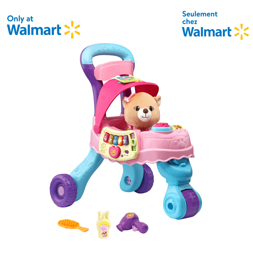 VTech Cutie Paws Puppy Stroller - Toddler Toy - Walmart Exclusive - French Version