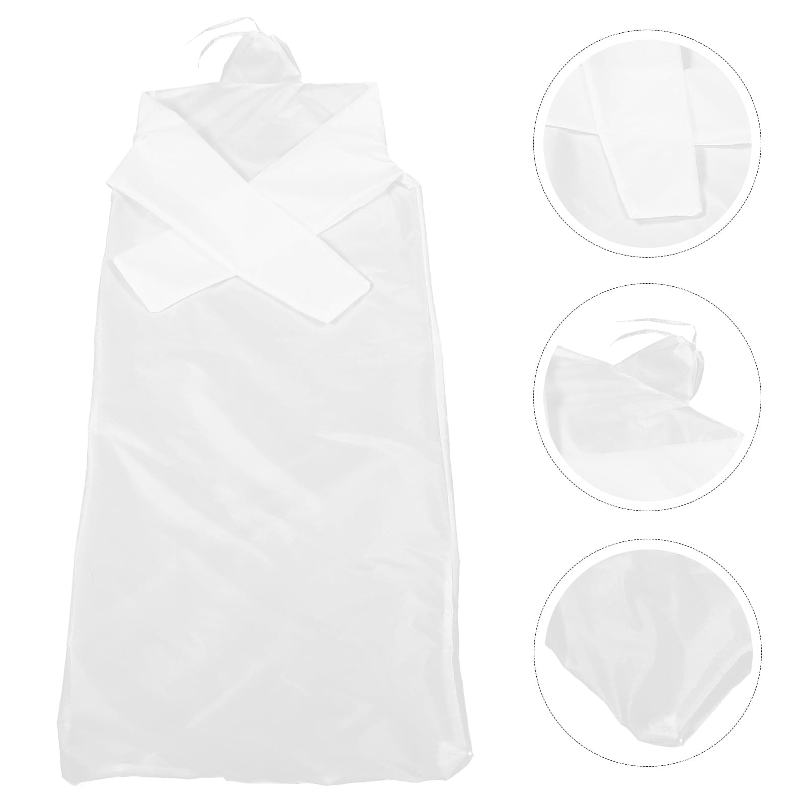 HONMEET Clothes Drying Airbag White Travel Clothes Dryer with Breathable Polyester Fabric