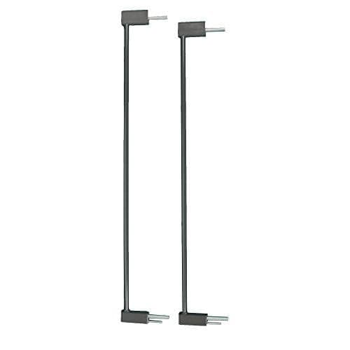 QDOS DESIGNER GATE EXTENSIONS FOR CRYSTAL AND SPECTRUM PRESSURE MOUNT BABY GATES â Allows for use in wider door openings â Each Extension adds 2.75â to the gate â Inclu