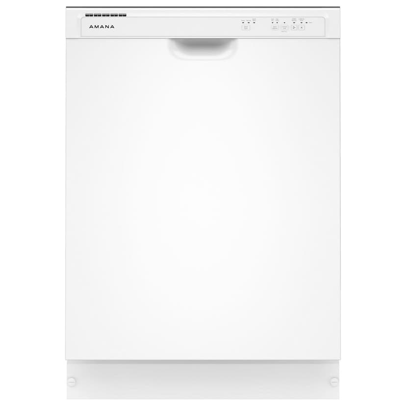 Amana 24 in. Built-In Two Rack Dishwasher with Triple Filter Wash System white