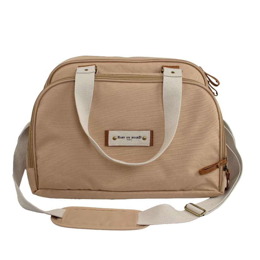 Baby On Board Urban Honey Diaper Bag, Detachable Pockets, 50cl Insulated Bag, Waterproof
