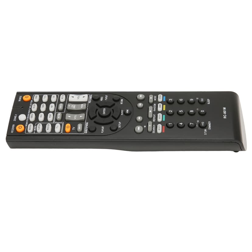 AV Receiver Remote, RC 801M Sensitive Pairing Free Multi Functional Remote Control For M 5000R For TX NR509B