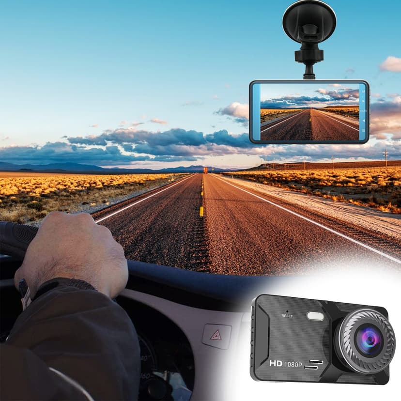 Meitianfacai Front Dash Cam 1080P HD,Driving Recorder , Night Vision Dash Cam,Built-in WIFi Dashboard Camera, Accident Lock Car Camera Recorder, Loop Recording, Parking Monitor