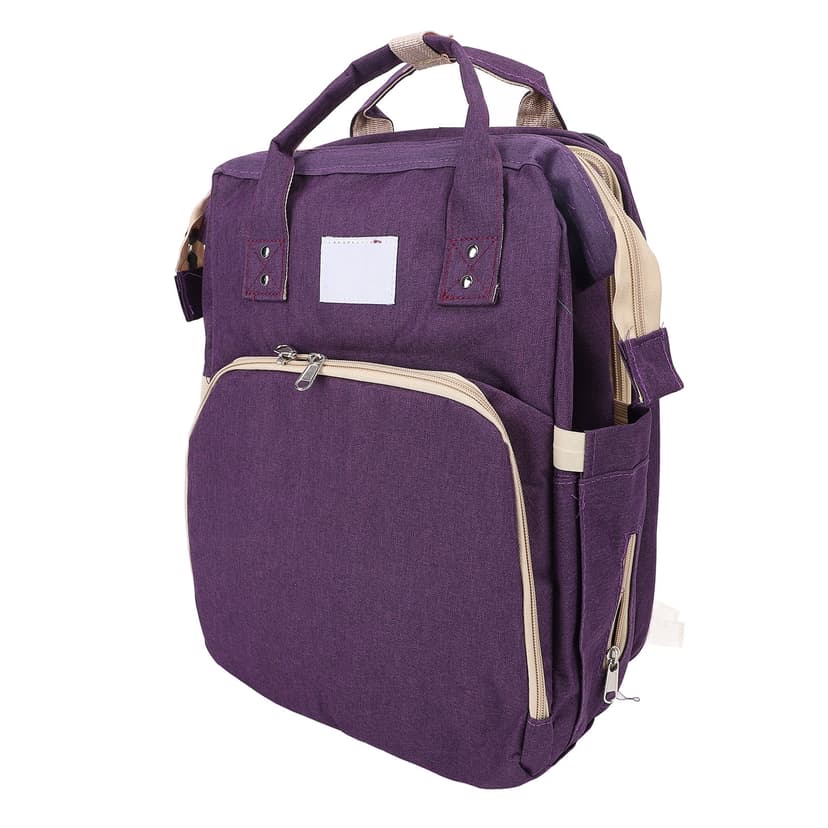 Baby Diaper Bag Backpack Water Proof with USB Sunshade for Nursing Bottle Baby Shower Gift