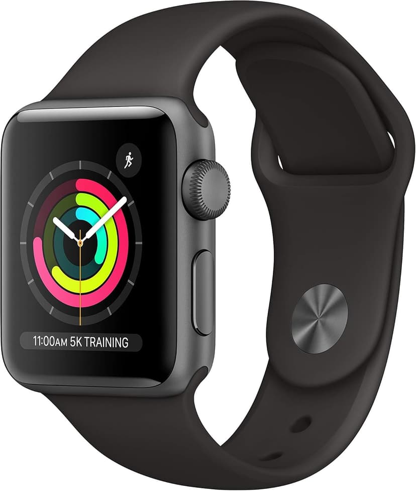 Refurbished Apple Watch Series 3 Aluminum 42mm A1859 (GPS Only, No Cellular) Space Gray (Grade A)