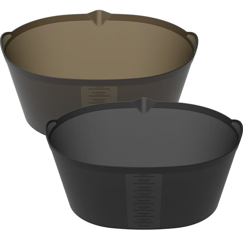 2PCS Silicone Slow Cooker Liners Fit 6-7 Quarts Oval Pot Reusable Leakproof Slow Cooker Divider Liner Heat Resistant Slow Cooker Divider Cooking Liner with Handles for Kitchen Oval or Po