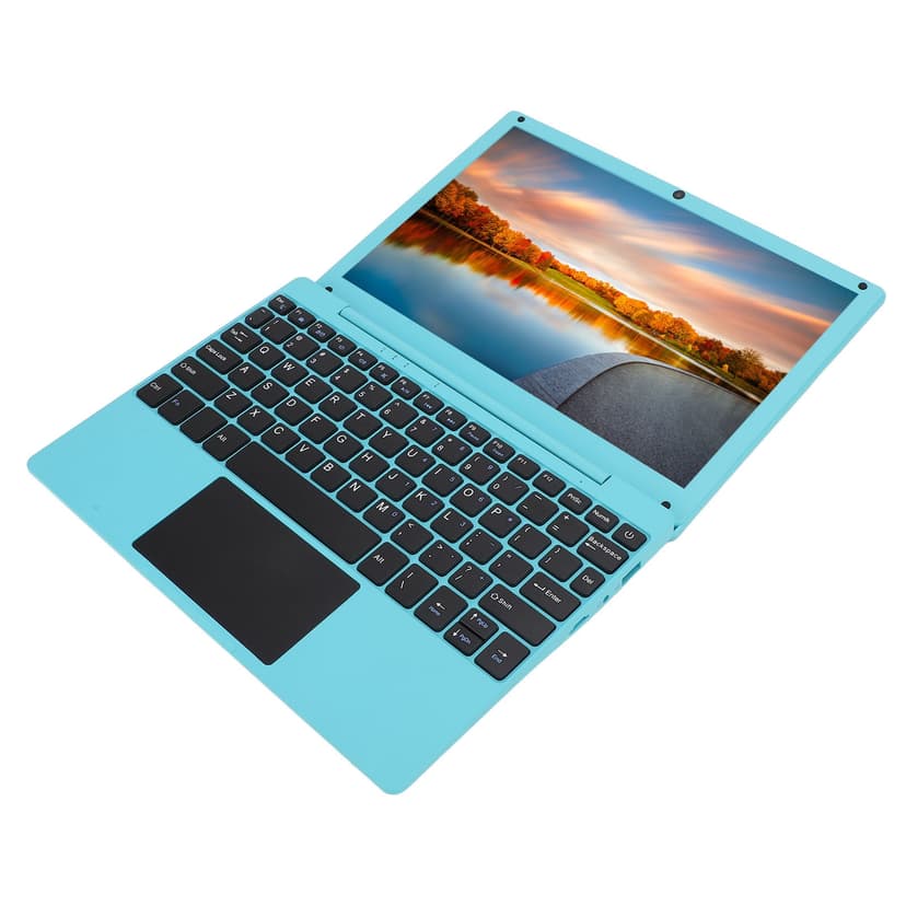 10.1 Inch Laptop, Quad Core Processor, Ultra Slim Design Wire Less Fidelity USB Port Laptop, Type C Charging, for Working, Watching Videos Gaming