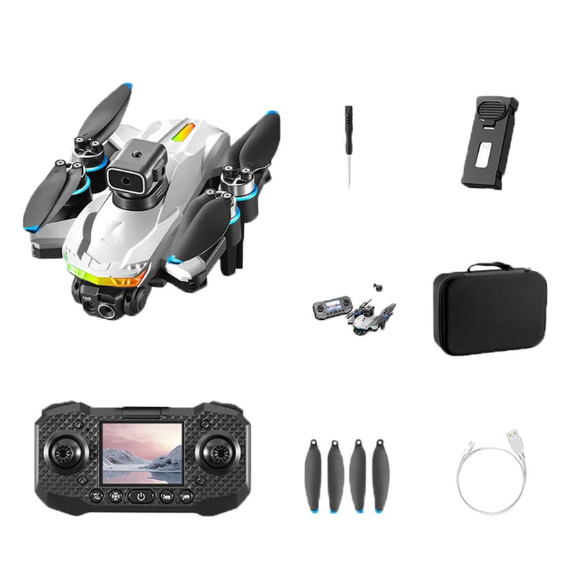 SIfdSeng with Uhd Els Camera for Adults Auto Follow Me Mode Foldable & Portable Fpv Live View 5G Remote Control Back To School