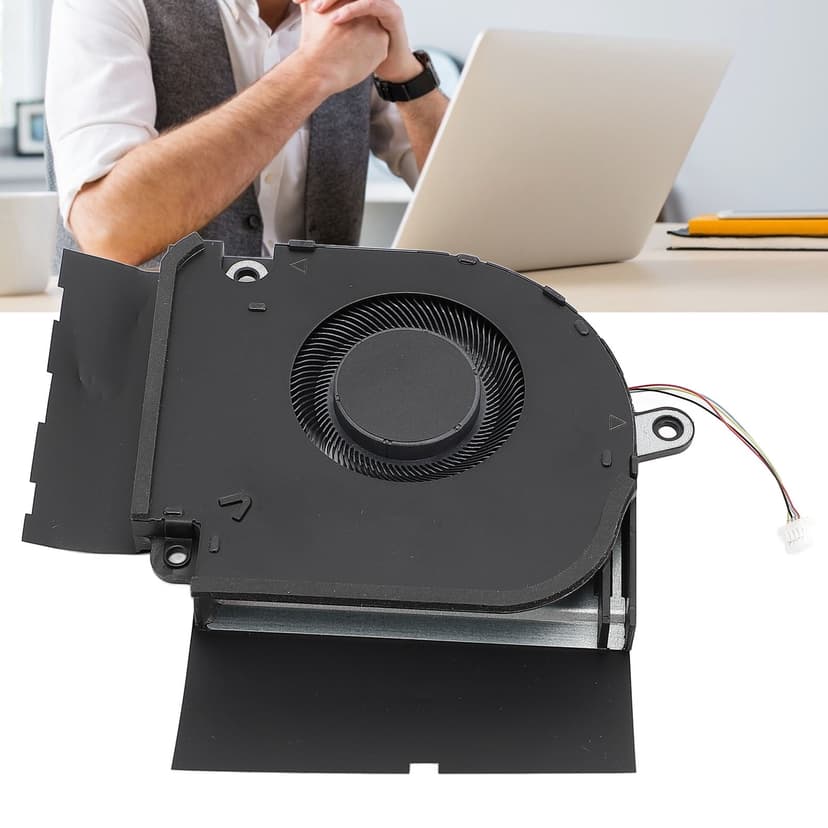 CPU Cooler, Easy Installation Compatibility ABS and Metal CPU Cooling Fan for Laptops