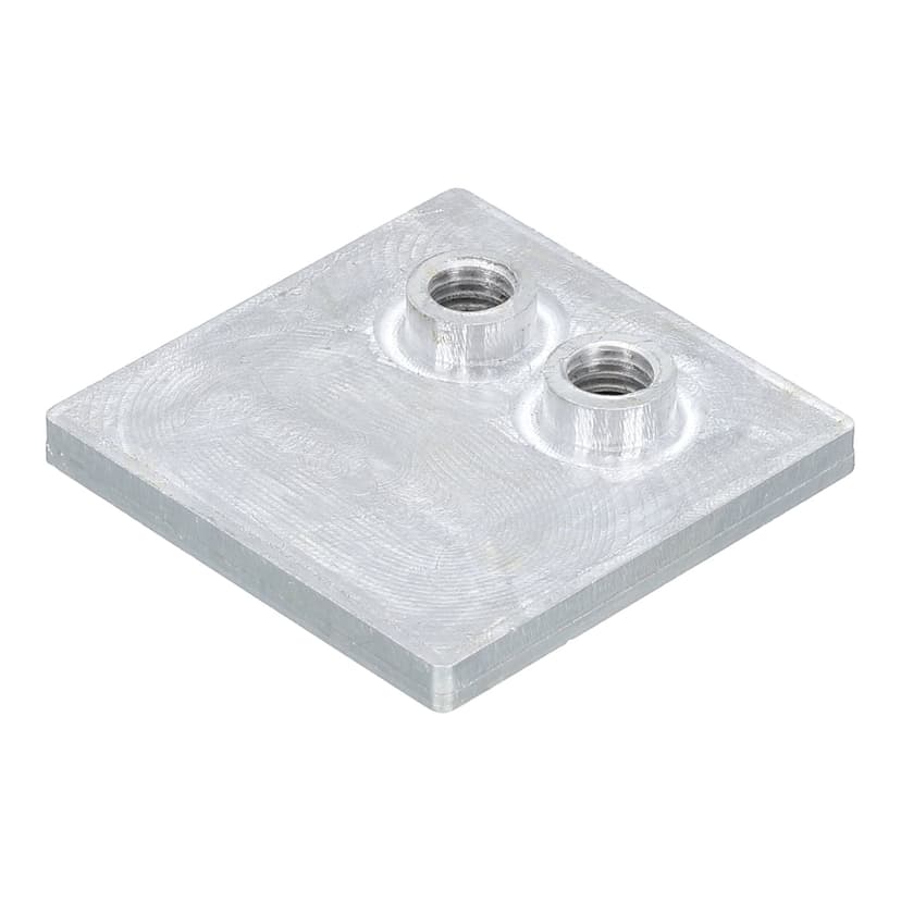 Unique Bargains Aluminum Cooling Head 3.5 x 3.5 Radiator Heatsink System Alloy Water Cooling Block Computer Cellphone CPU Liquid