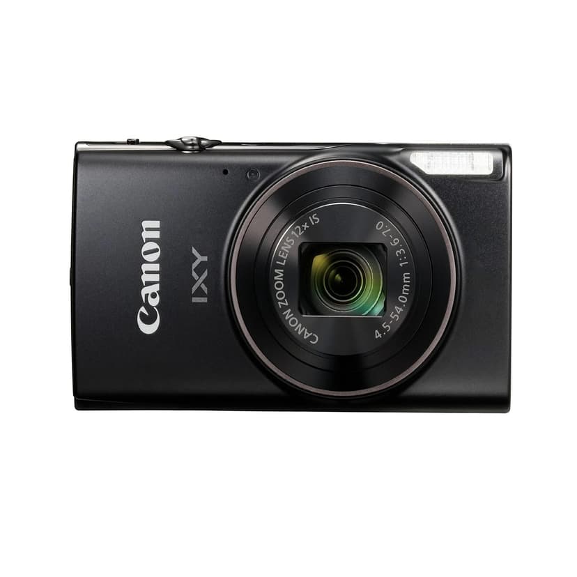 Canon IXY 650 Compact Digital Camera - Black, 12x Optical Zoom, Wi-Fi, Body Only, Compatible with SD Cards