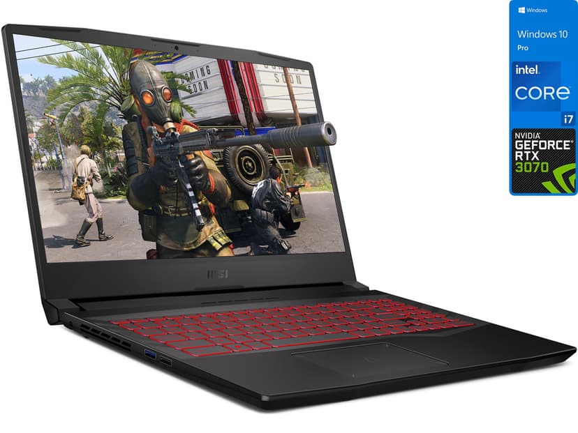 MSI Pulse GL66 Gaming Laptop, 15.6" 144Hz FHD Display, Intel Core i7-11800H Upto 4.6GHz, 32GB RAM, 1TB NVMe SSD, NVIDIA GeForce RTX 3070, HDMI, Wi-Fi, Bluetooth, Windows 10 Pro