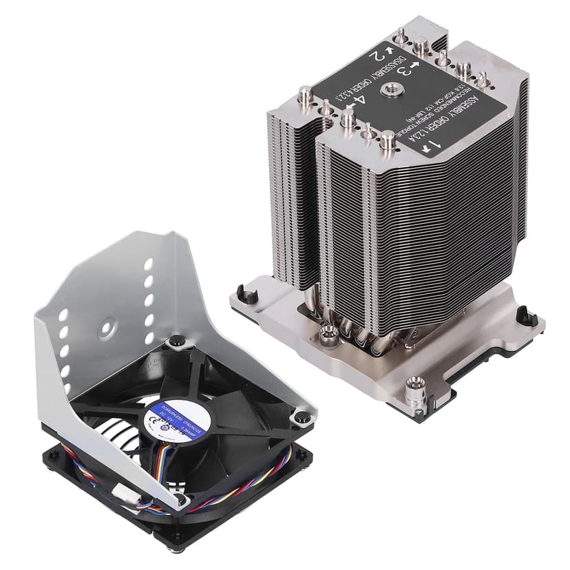 CPU Radiator, Easy Installation CPU Cooler Low Noise Replacement For Computer