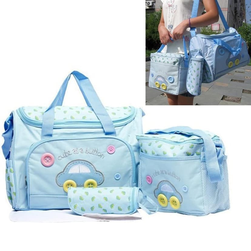 Yuehao Maternity Bag Small Bag Backpack ba-by Bag For Mom Backpack Large Capacity Mom Bag For And Travel Functional ba-by Bag Newborn ba-by, 2 Packs + 1 Diaper Pad + 1 Bottle Coverhome Textile Storage