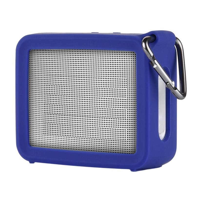 Hi,Fancy Bluetooth Speaker Cover Wireless Speaker Soundbox Silicone Protector Replacement for JBL Go 2, Blue