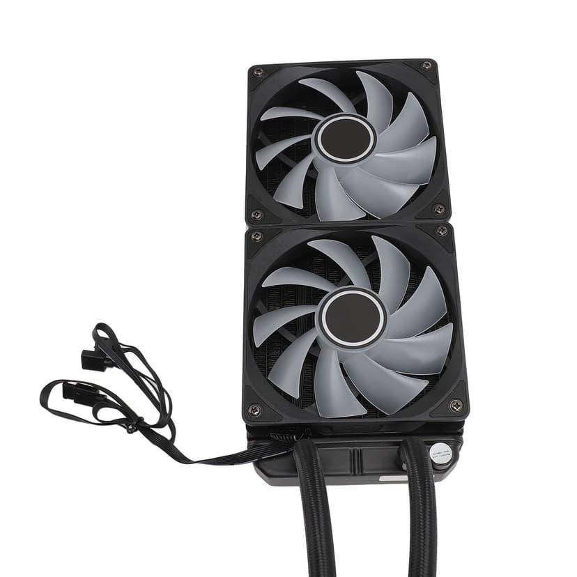Computer Liquid Cooler, 240mm PWM Fans CPU Radiator with ARGB Lights, Liquid Cooling System for LGA2066 2011 1151 1150 1155 1156 1200 1700