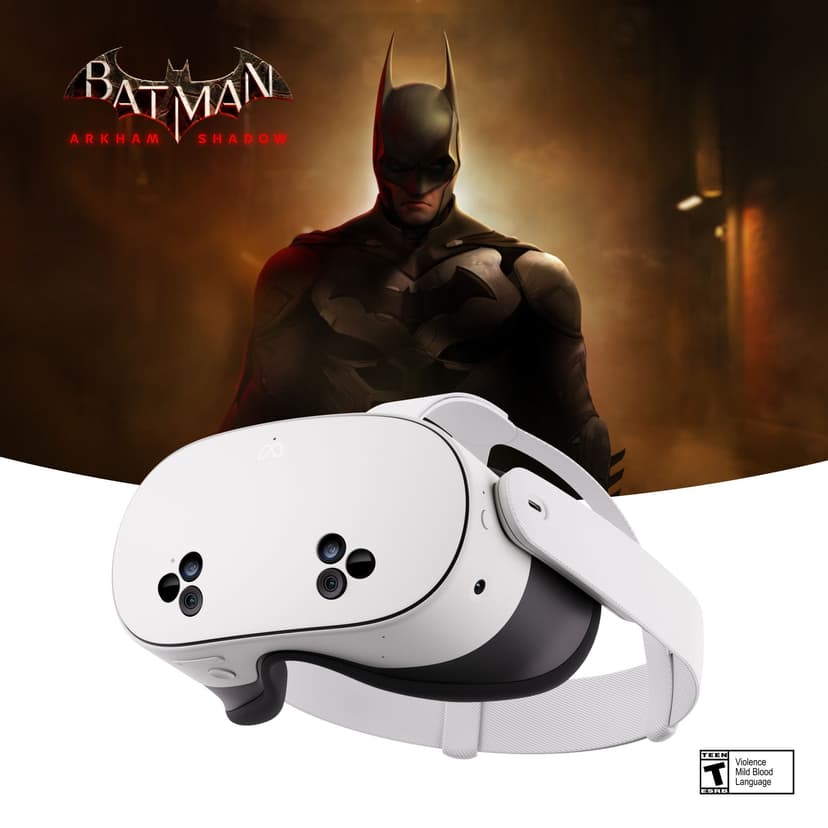 Meta Quest 3S 256GB — Dive into Virtual Reality — All-In-One Headset — Get a 3-Month Trial of Meta Horizon+ Included