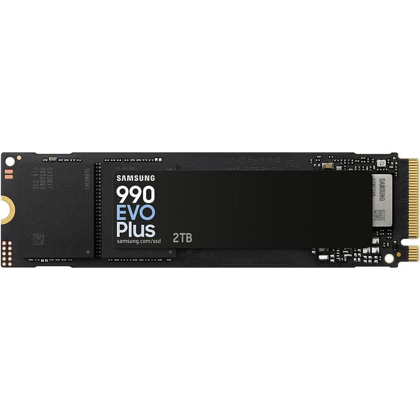 Samsung 990 EVO Plus 2TB NVMe PCIe Gen 4.0 x4/5.0 x2 M.2 2280 Internal SSD, Black