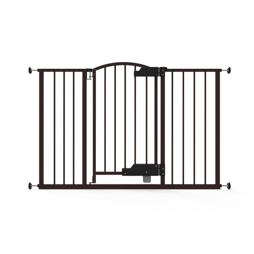 Summer by Ingenuity The Thruway 52W Series with Glide Open Baby & Pet Safety Gate - Espresso