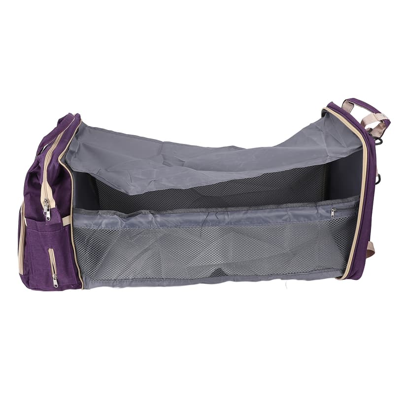 Baby Diaper Bag Backpack Water Proof with USB Sunshade for Nursing Bottle Baby Shower Gift