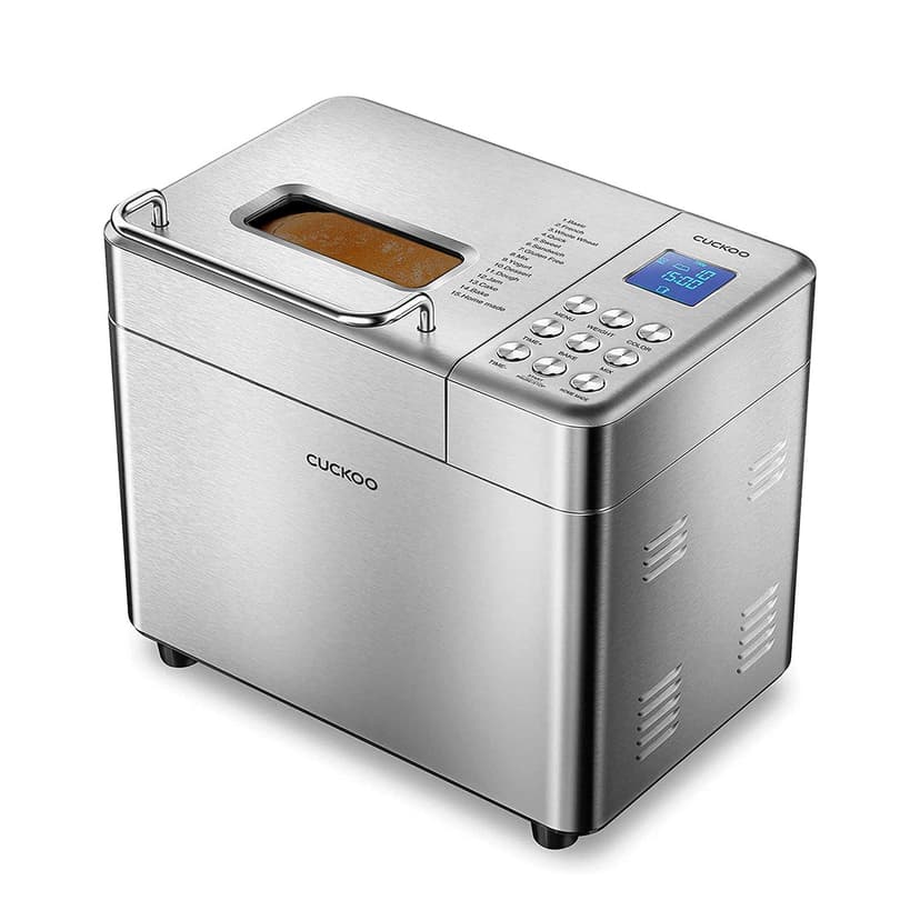 Cuckoo Bread Maker Machine with 15 Bake Settings and 3 Crust Colors