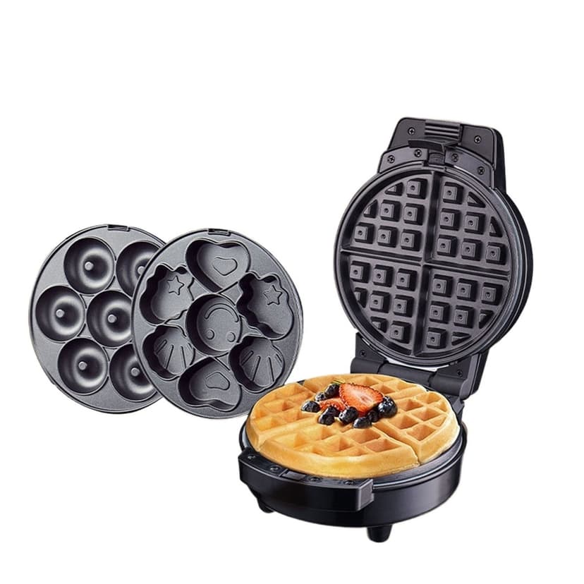 3-in-1 Sandwich Maker, Light Meal Maker, Pressure Cooker, Waffle Maker, Donut Maker, Cookie Maker ,Easy to Operate