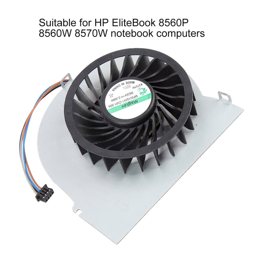 CPU Cooling Fan, Quiet Notebook CPU Cooler, Ergonomic For Notebook