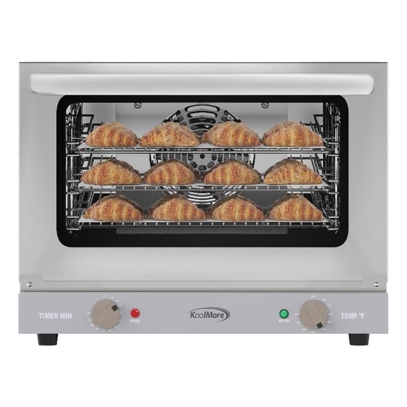 Pemberly Row 19" Countertop Convection 0.8 cu. ft. Oven for Quarter-Size Pans