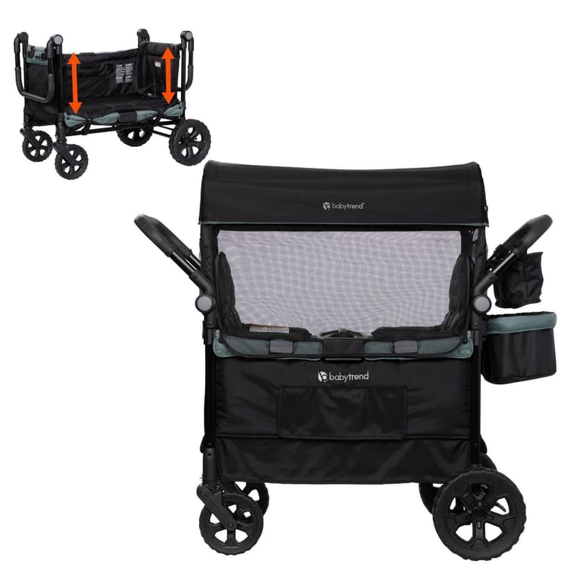 Baby Trend Quest PLUS 2-in-1 Stroller Wagon for infants to toddlers