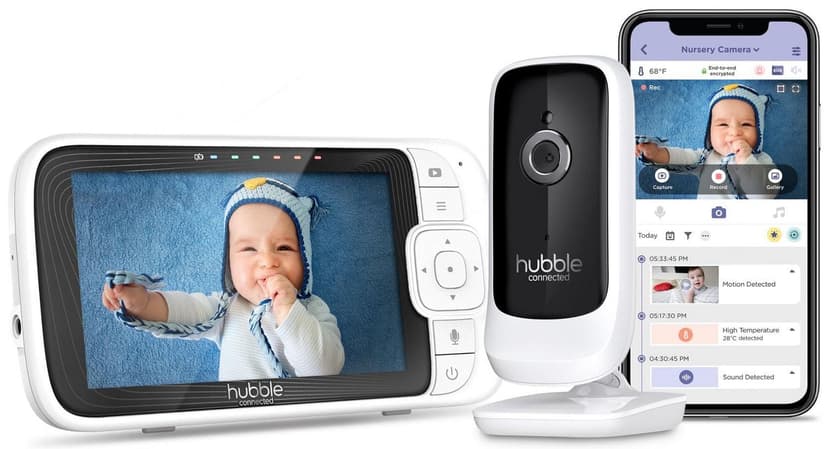 Hubble Nursery Pal Link Premium Baby Monitor