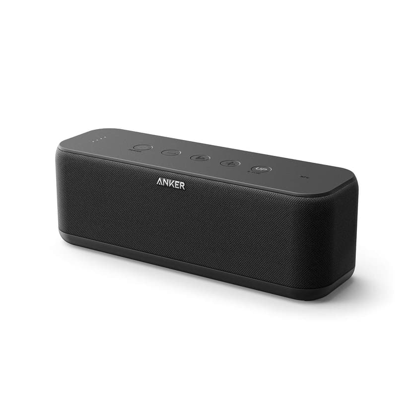 Anker Soundcore Boost Bluetooth Speaker, Portable Speaker with Well-Balanced Sound, BassUp, 12H Playtime, USB-C, IPX7 Waterproof, Wireless Speaker wit