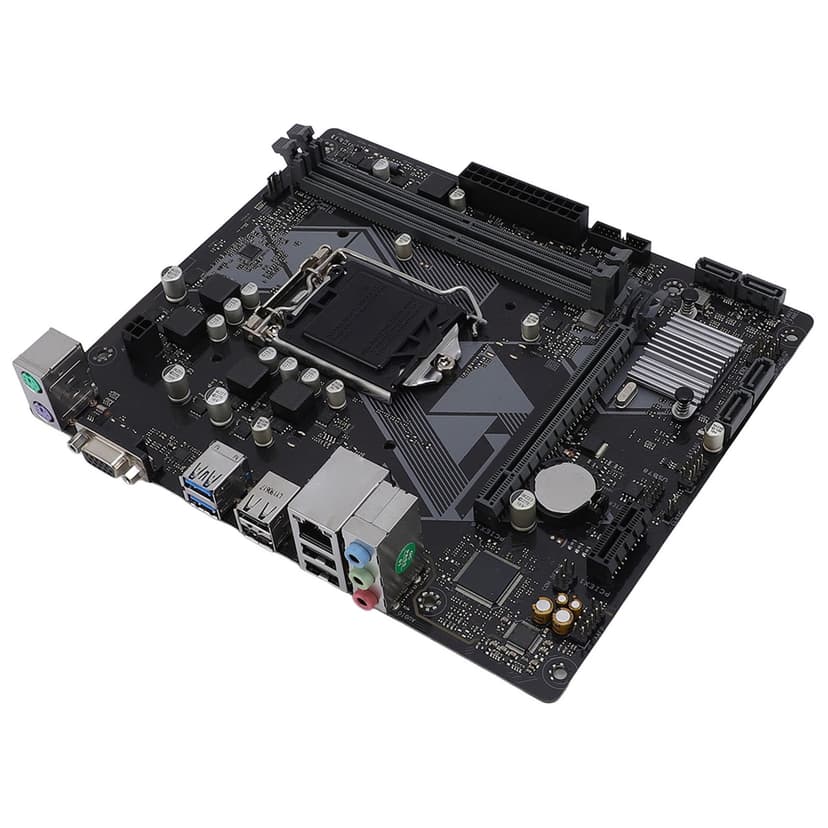 Motherboard, M ATX 2 Channel DDR4 Desktop Computer Motherboard for Gaming