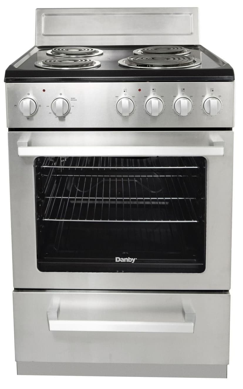 Danby DERM240BSSC 24" Wide Electric Range in Stainless Steel