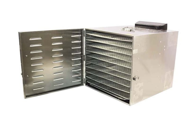 EQCOTWEA 10 Layer Fruit Vegetable Pet Food Dryer Food Dehydrator Stainless Steel