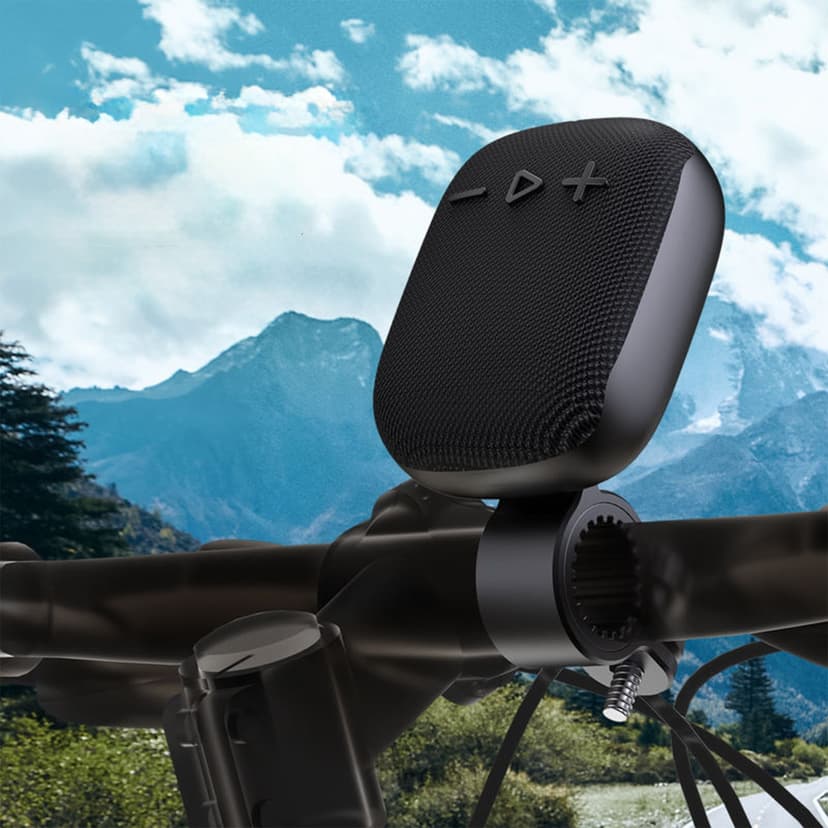 ZZkhGO Bluetooth Speaker, Wireless Outdoor Portable Subwoofer, Waterproof Heavy Duty Speaker with Audio Card Slot
