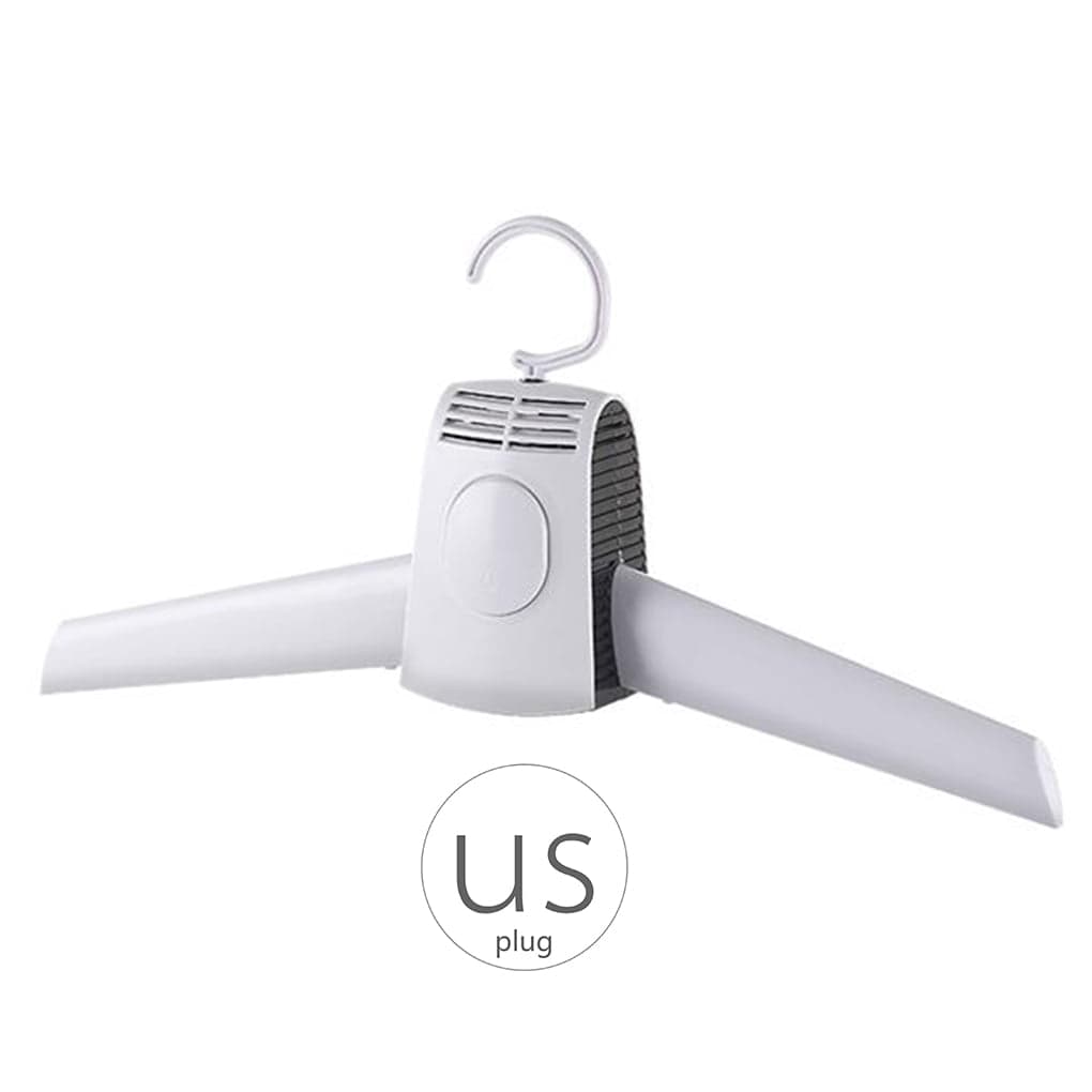 Portable Electric Heated Clothes Dryer Fast Drying Rack Detachable Hot Cold Air Switching Hangers