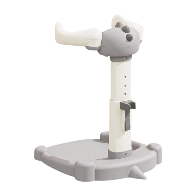 Lipstore Baby Shower Stand Use in The Sink Bathtub Bath Hug for 0-6 Months grey