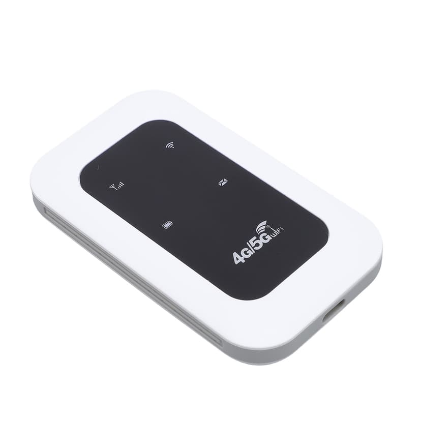 Travel 4G 5G WiFi Mobile Hotspot, 300Mbps Plug and Play Portable 4G 5G WiFi Hotspot with SIM Card Slot for Campervan