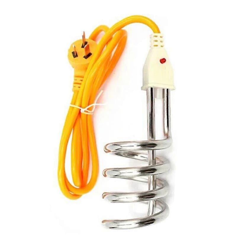 Portable Electric Immersion Element, Compact Stainless Steel Heater Ensures Safe Convenient Warmth, Energy Efficient Design for Quick Heating in