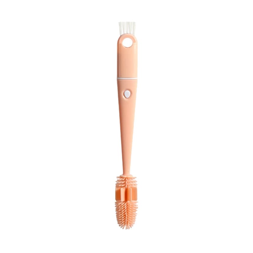 Amzcrzy Multifunctional Cup Brush 3 In 1 Multi-Functional Cup Brush Cleaning Brush One Brush Three-Purpose Cup Brush Brush Cleaner Cleaning Supplies Bottle Brush Cleaner Shower Cleaner Brush