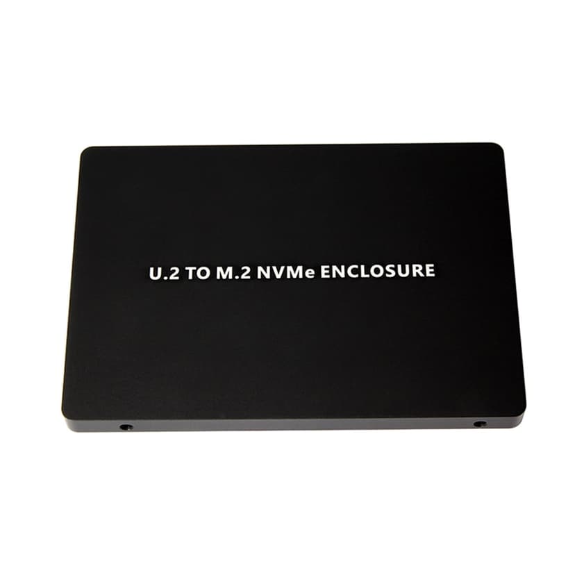 Amdohai SSD Enclosure M.2 NVME to U.2 SFF-8639 Solid State Drive Case Aluminum Alloy SSD Enclosure Easy Installation