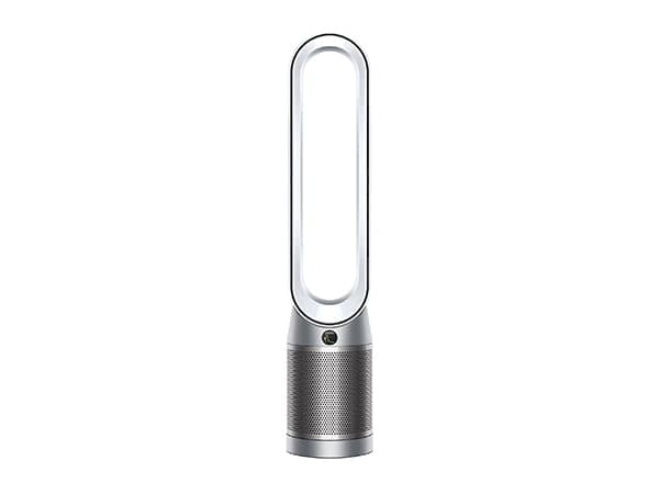Dyson TP7A Cool Air Purifier with HEPA Filter, White/Nickel