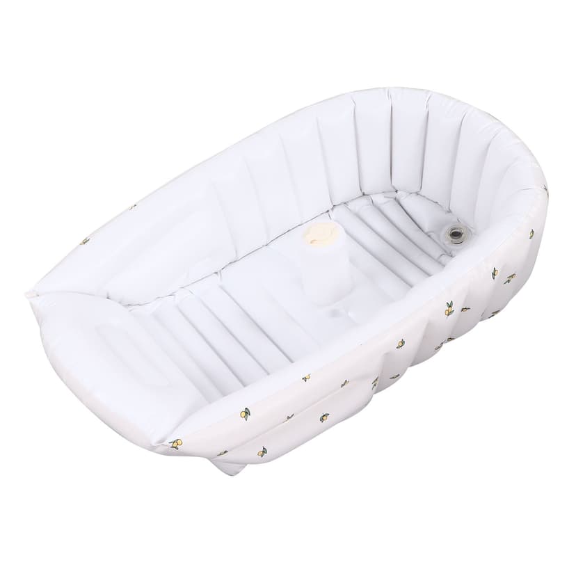 Infant Bathtub, Skin Friendly Baby Inflatable Bathtub PVC With Deflation Tube For Home Living Room For Travel For Toddler Olive Pattern