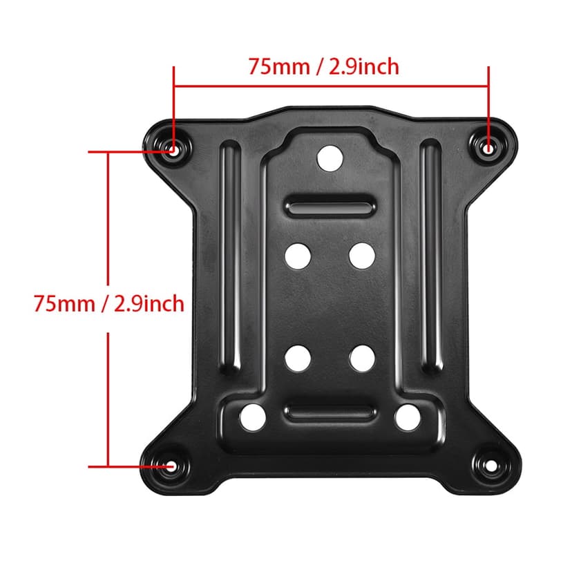 Dustproof CPU Cooler Holder, CPU Fan Backplate, Easy Installation For 1155/1156/1150
