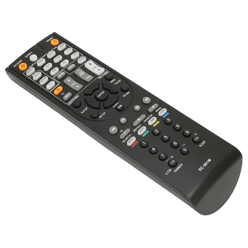 AV Receiver Remote, RC 801M Wearable Energy Saving Remote Controller For HTRC 360 For TX NR509