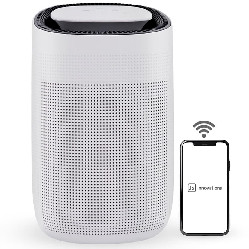 JS Vanguard 2.0 - 2-in-1 Air Purifier HEPA and Dehumidifier. Designed for small spaces. Now with mobile APP support *NEW AND IMPROVED*